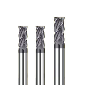 Emperyal sistem CNC aracı freze kesicisi inç 1/2 1/4 1/8 3/16 1/4 5/16 3/8 4F kaplı karbür freze kesicisi çelik için - Product Image 2