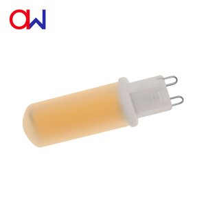 OEM/ODM ücretsiz <span class=keywords><strong>G9</strong></span> <span class=keywords><strong>LED</strong></span> titreme 120V <span class=keywords><strong>2.2W</strong></span> COB ampul camı vücut Hotels kaynak aydınlatma oteller için eski halojen ampul kristal ışık değiştirir