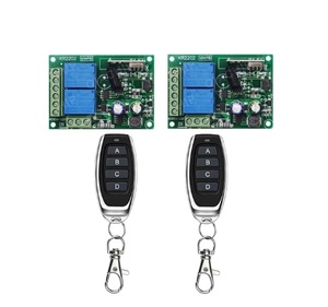 QIACHIP 433Mhz interruttore di controllo remoto Wireless universale AC 110V 220V modulo ricevitore relè 2CH + trasmettitore remoto RF luce Led - Product Image 1