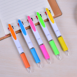 2合1多色笔多圆珠笔，带两个笔芯多色笔，带挂绳 - Product Image 4