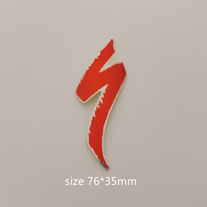 Hợp kim nhôm đầu xe đạp huy hiệu đề can cho Ebike Scooter BMX gấp Xe Đạp <span class=keywords><strong>MTB</strong></span> khung Sticker trong số các bộ phận xe đạp - Product Image 5