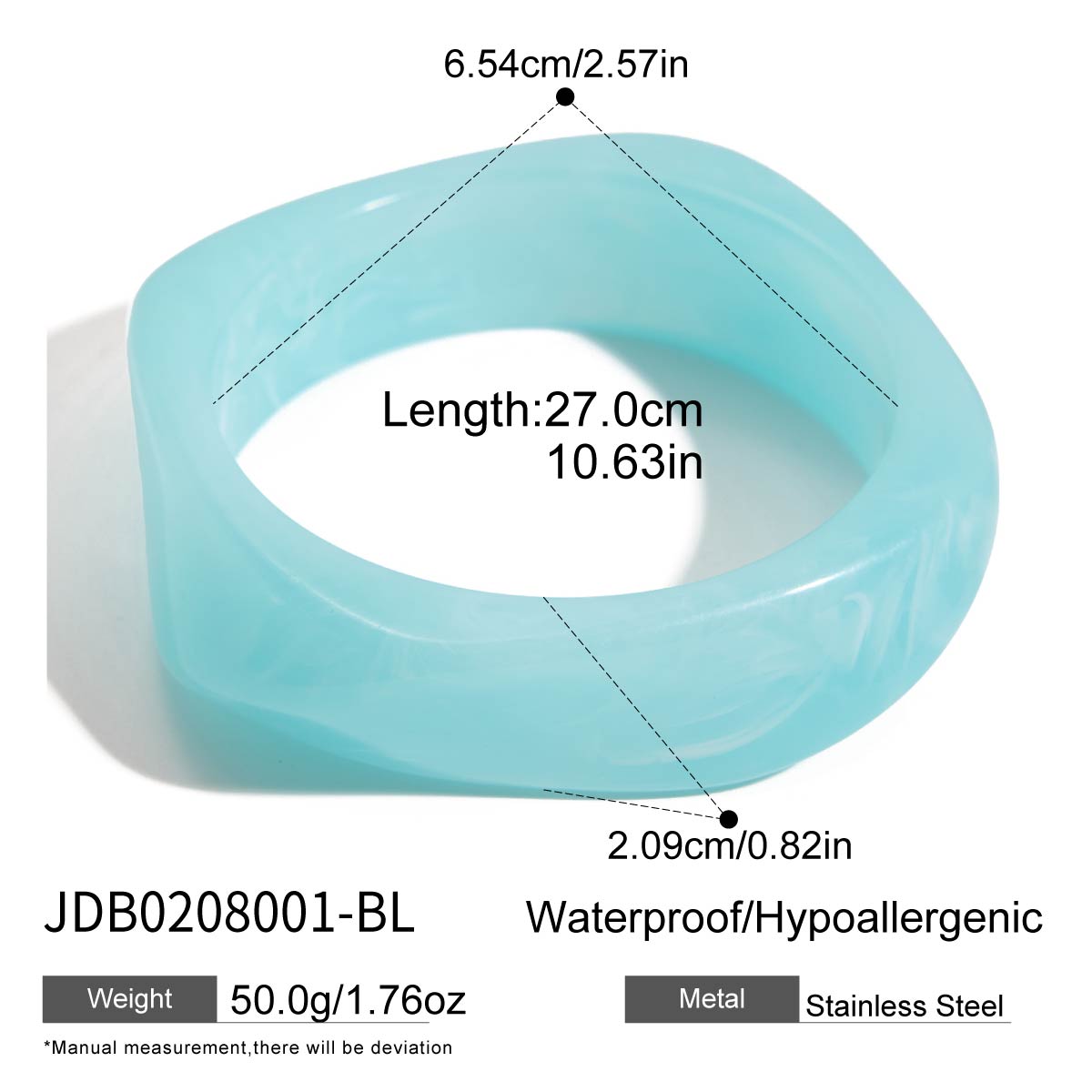 สีฟ้า JDB0208001-BL