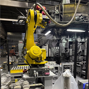Weit verbreiteter Lager palet tierer Fanuc Gripper-Vierachsen-Palettenstapel-Roboters ystem mit einfachem Förderer - Product Image 1
