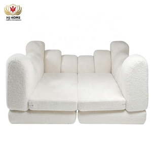 HJ HOME Vintage Hans Hopfer Dromedaire Sectional Sofa in <strong>Pierre</strong> Frey Wool Roche Bobois Modern Modular Cloud Sofa Set