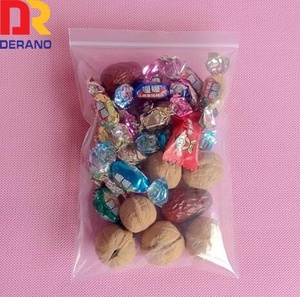 PE kendinden sızdırmazlık mühürlü gıda fermuarlı çanta şeffaf % plastik poşetler güvenli toksik olmayan su geçirmez toz geçirmez sızdırmazlık yapar