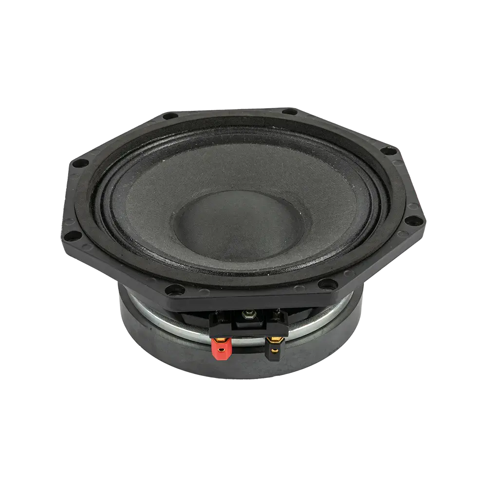 8 pulgadas Superventas Sensibilidad 96db Bobina de voz Diámetro 2 pulgadas RMS 200W Altavoces de graves profesionales