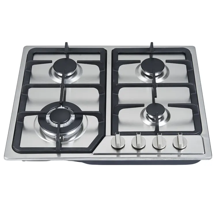 Built in Kitchen Appliances Customized 4 Burner Cooker Stainless Steel Gas Stove