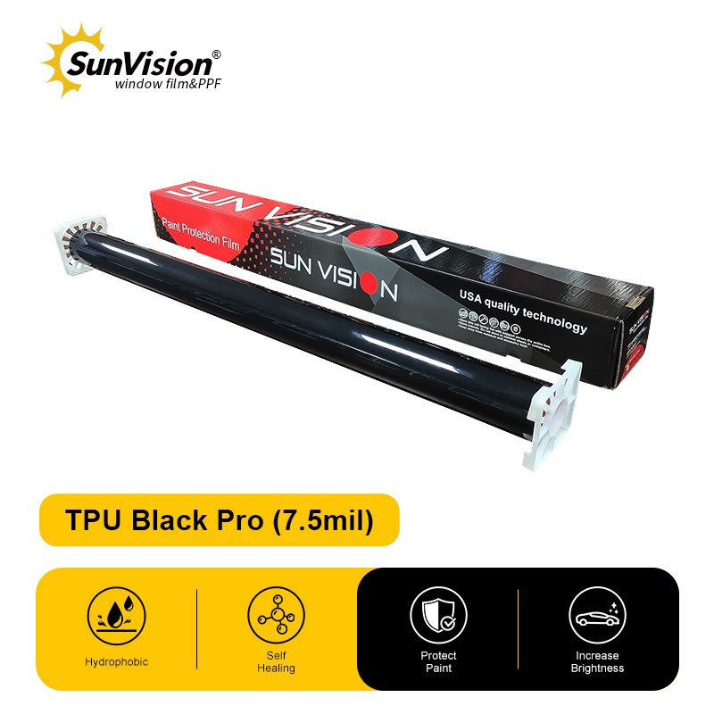 9 Years Guarantee 7.5mil TPU BLACK PRO