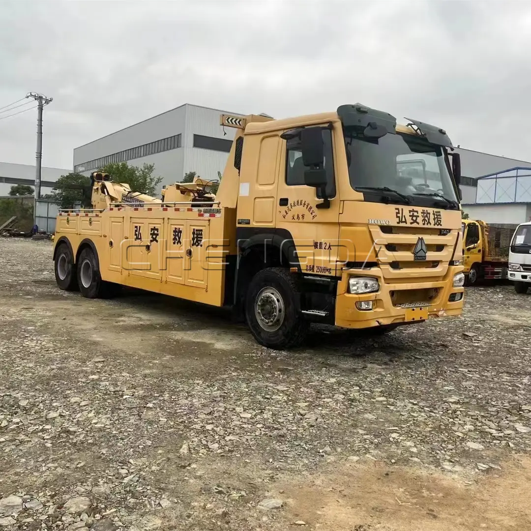 Dépanneuses résistantes de naufrageurs de Sinotruck Howo 6x4 20Ton 340Hp à vendre en 2016 ans