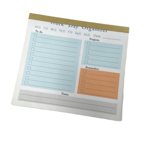 Bloc de notas de lista personalizada, Logo personalizado impreso, respetuoso con el medio ambiente - Product Image 3
