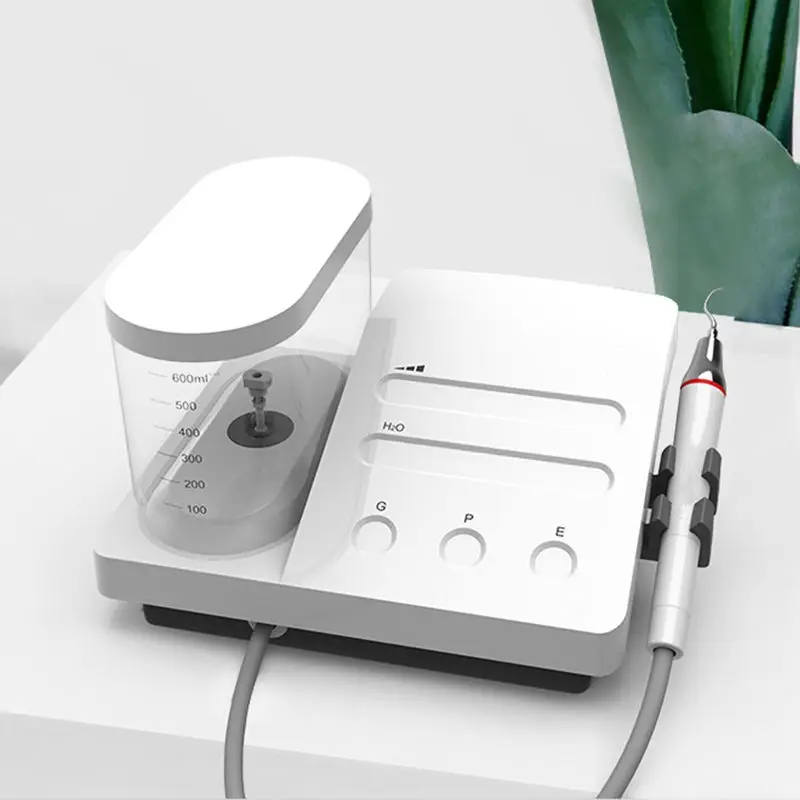 Scaler ultrassônico portátil do equipamento dental dos limpadores elétricos do dente com handpiece