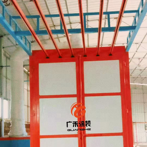 Supporto automatico per pistola oscillante per uso industriale copertura uniforme rivestimento in polvere cabina di spruzzo per substrato in acciaio motore PLC - Product Image 5