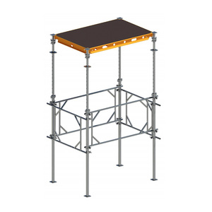 Sistema de encofrado de columna de hormigón prefabricado de aluminio para construcción para uso de paneles de encofrado - Product Image 1