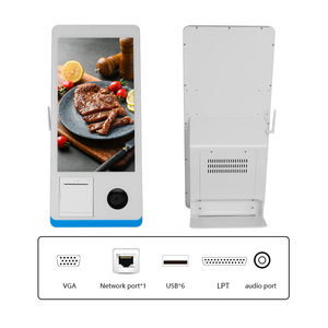Fábrica OEM 15,6 ''Código Qr Impresora integrada Android Todo en uno Monitor Cajero Registro Pos Terminal Systems Machine - Product Image 2