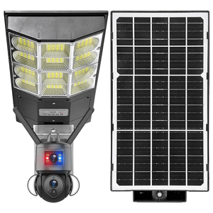 Cámara DE SEGURIDAD PTZ con energía Solar de doble lente, visión nocturna, Sensor CMOS de red 4G, micrófono incorporado de 6MP, compatible con SD/nube/tarjeta de memoria - Product Image 1