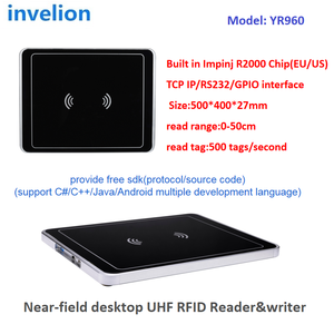Detector de multietiquetas para tienda inteligente, lector de escritorio UHF RFID de 10-100CM de rango para Tienda Inteligente - Product Image 6