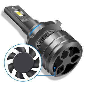 LED kafa lambası 3570 csp çip far H7 H11 H4 9005 9006 9012 araba ampul yüksek lümen güç araba LED far