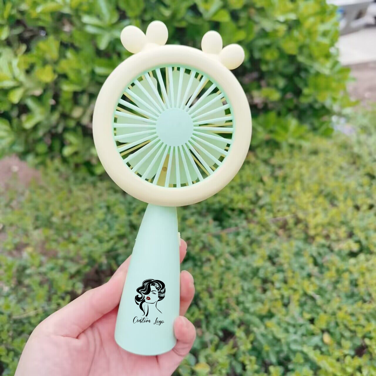 mini ventilateur vert