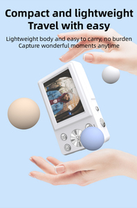 Mini cámara digital 4K HD para niños, juguete y regalo de grabación de vídeo con sensor de imagen CMOS y tarjeta de memoria, tipo de medios TF - Product Image 5