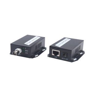 Extensor de vídeo IP EOC 1 BNC a rj45 CCTV, extensor de Ethernet esclavo sobre coaxial, Ethernet RJ45, 10/100Mbps, accesorio ip, 1 par - Product Image 1