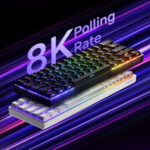 MonsGeek FUN60 Pro Teclado con interruptor magnético con cable ARGB 500Hz 61 teclas HE Teclado para juegos 8K Tasa de sondeo - Product Image 1