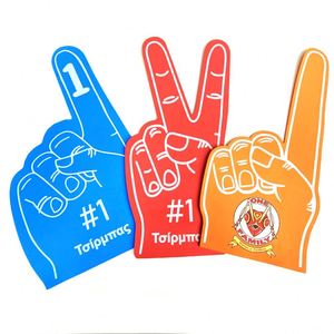 2024 özel profesyonel büyük kırmızı ve mavi renkli futbol Fan tezahürat öğesi - Product Image 1