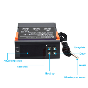 MH-1210W Digital Thermostat | Adjustable Temperature Controller Switch with Precise <strong>Control</strong> (-50&deg;C~110&deg;C) - Product Image 3