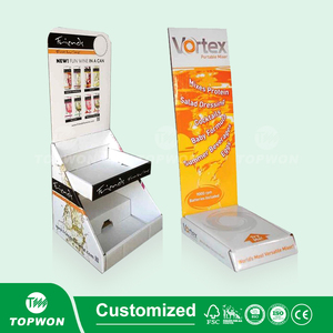 Retail Various Shape <strong>Three</strong> 3Tier 5Tier Cardboard <strong>Display</strong> Unit <strong>Counter</strong> Top <strong>Display</strong> <strong>Table</strong> - Product Image 3