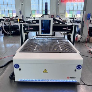 WT12 ATC数控雕刻机，具有HQD 9KW ATC风冷主轴和自动换刀功能