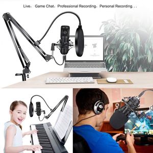DAYMIC Studio Sound card supporto 48V mic Sound Mixer interfaccia Audio per canto di apparecchiature di trasmissione in diretta - Product Image 4