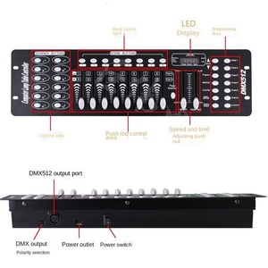 DMX512 and DMX192 Console <strong>LED</strong> Lamp Light <strong>Controller</strong> Remote Control Beam Shake Head Light Stage Laser Disco Club <strong>Controller</strong>
