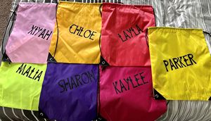 Drawstring <strong>Bags</strong> Bulk Nylon <strong>Draw</strong> <strong>String</strong> Pack Sport <strong>String</strong> <strong>Bag</strong>, for Homeless Care(Multicolor) - Product Image 6