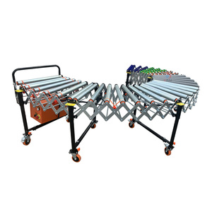 VPAI Stretchable <strong>Conveyor</strong> Solution Adjustable and Expandable Roller <strong>Conveyor</strong> Flexible <strong>Conveyor</strong> for Truck <strong>Loading</strong> <strong>Unloading</strong> - Product Image 1