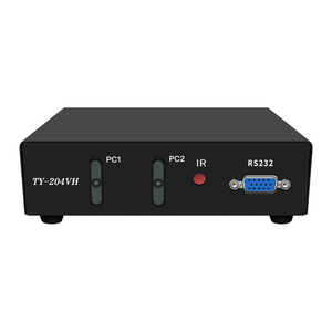 350MHz <strong>VGA</strong> <strong>Splitter</strong> 4port 1920*1440 2in 4output <strong>VGA</strong> <strong>Splitter</strong> 2x4 Switch Remote Control Option and RS232 Control Mode - Product Image 5