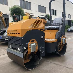 1.5Ton 2Ton titreşimli yol silindir hidrolik mini titreşimli yol silindiri toprak sıkıştırma ve tesviye makinesi - Product Image 1