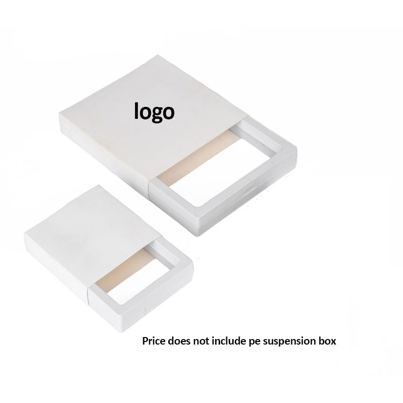 Papel de tarjeta blanco y delgado