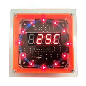 Digital DIY Electronic <strong>Clock</strong> Kit Digital LED <strong>Display</strong> Module Alarm Electronic Digital <strong>Clock</strong> Kit 51 SCM Learning Board 5V