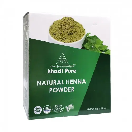 Kdhh — poudre de henné naturelle PURE, 80G, plante noire, Mehndi pour cheveux gris