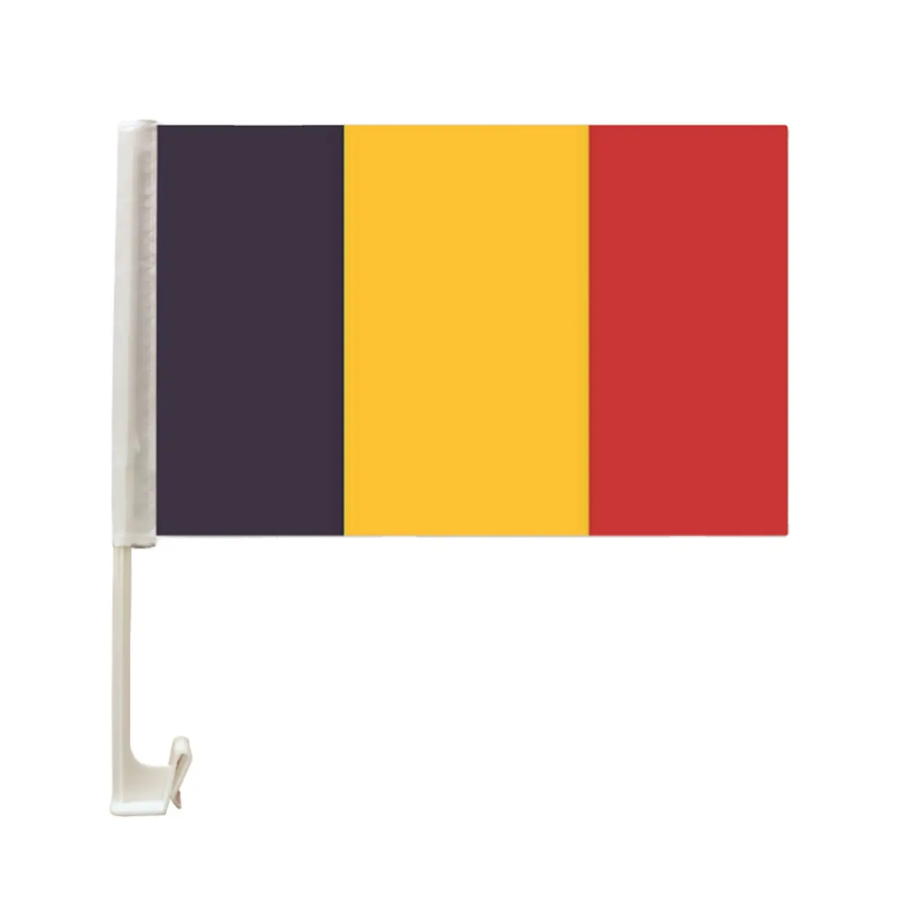 Prezzo di fabbrica Romania bandiera 30*45cm poliestere finestra auto bandiera per eventi di calcio