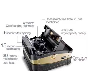 AI-7光ファイバー融合スプライサーPOEネットワークFTTH 4G 3G IP WIFI GSM TCP SMファイバー用 - Product Image 2