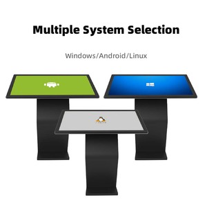 High Quality All in One PC <strong>Windows</strong> Touch Screen Kiosk Interactive Display Kiosk <strong>With</strong> K Base Interactive Kiosk for Self Service - Product Image 5