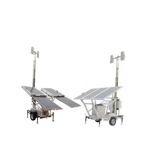 หอคอยแสงแสงอาทิตย์แบบยืดหดได้ปรับความสูงได้3ม.-12ม. และ victron MPPT - Product Image 2
