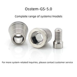 CADCAM MUA dentale Multi unità Tibase protesi temporanea con supporto manuale compatibile Nobel ostem attrezzature per terapia accessori - Product Image 3