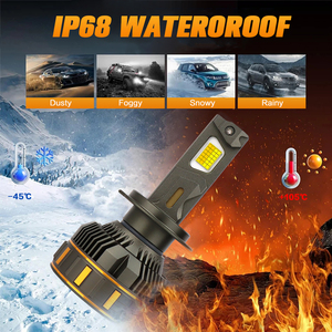 Công suất cao V7 Max phiên bản nâng cấp 150W 16000LM điều khiển ứng dụng bốn ống đồng 5580 chip ổn định Đèn pha <span class=keywords><strong>LED</strong></span> - Product Image 5