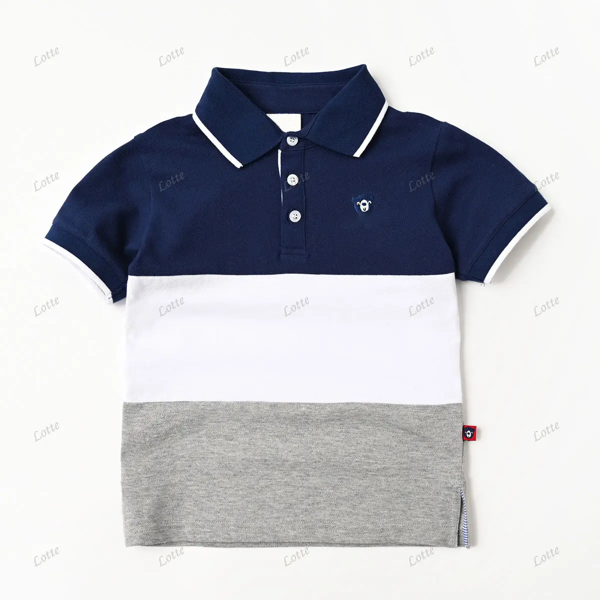 Camiseta de marca personalizada bordada para niños, uniforme de etiqueta privada, camisetas, polo