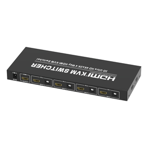 4K for HDMI KVM 4x1 Ultra HD <strong>4Kx2K</strong>@60Hz Switcher Audio &amp; Video Accessory - Product Image 2