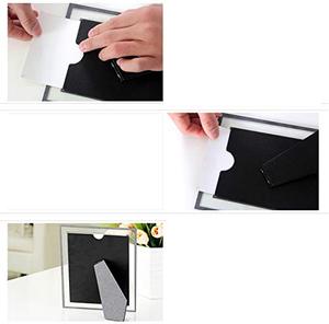 איכות פרימיום יותר גודל יותר אולטרה ברור שולחן כסף משקוף זכוכית תמונה תמונה מסגרת מחזיק - Product Image 4