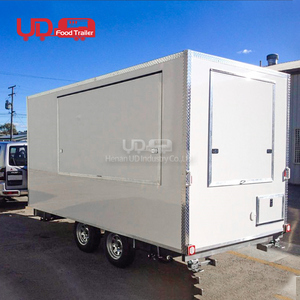 Xe Bán Đồ Ăn Di Động, Xe Bán Bánh Pizza Cho Chó Nóng, Có Trailer Bán Đồ Ăn Nhà Bếp Đầy Đủ Với Tủ Trưng Bày - Product Image 4