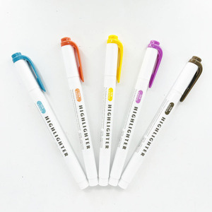 厂家价格批发双头护眼荧光笔6套学生标彩笔荧光笔 - Product Image 2