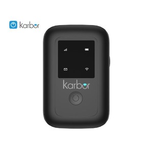 Karbor 4G LTE Xe Wifi Router Sim Thẻ 3000MAh Pin Pocket <span class=keywords><strong>Modem</strong></span> Đối Với Huawei Với 300Mbps Max LAN Tốc độ Dữ liệu VPN Voip - Product Image 1